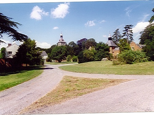 Approaching Thornham Hall