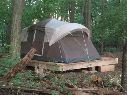Tent in the Woods