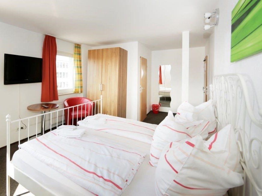 Standard-Doppelzimmer-Ensuite Dusche