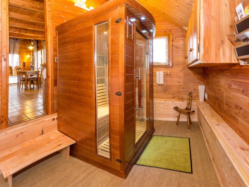 L'entrée et le sauna infrarouge